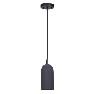 Jack 1 Light Pendant 60 Inch Tall by Canarm Inc - IPL729B01BK