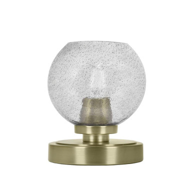 Luna 1 Light Accent Table Lamp 7 x 5.75 Inches by Toltec  - 51-NAB-4102