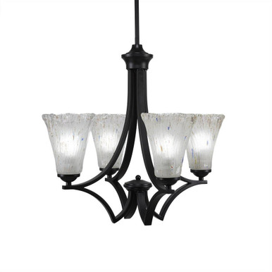Zilo 4 Light Small Chandelier by Toltec 564-197516 - 564-197516