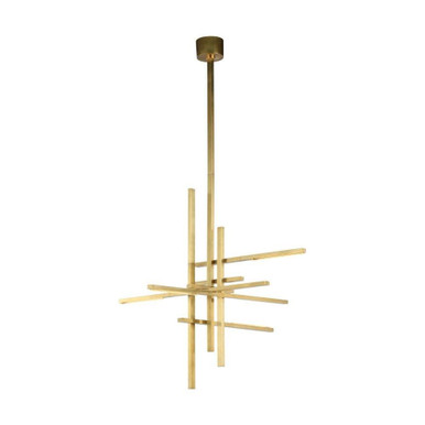 Cityscape 6 Light Large Chandelier by Visual Comfort Modern - SLCH56127