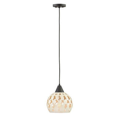 Edie 1 Light Small Pendant 11 Inch Tall by Hinkley - 3894OZ
