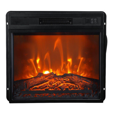 1400W LED Insert Electric Fireplace 24.17 Inch Wide by Parrot Uncle - BBSF105-23G