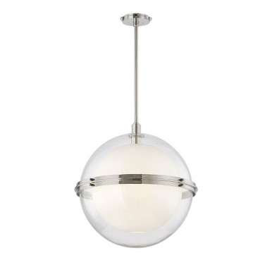 Northport 1 Light Large Pendant 22 Inch Tall by Hudson Valley - 6522