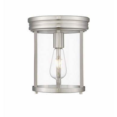 Thayer 1 Light 9.25 Inch Wide Flush Mount by Z-Lite - 742F9