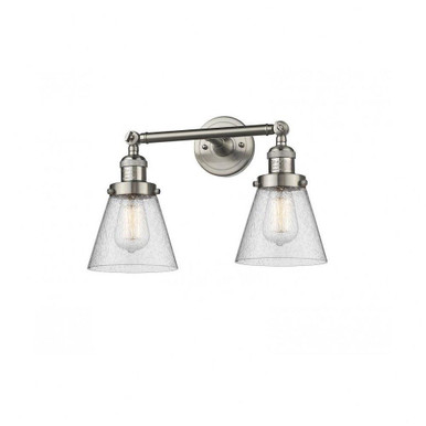 Small Bell 2 Light Adjustable Wall Sconce by Innovations - 208-SN-G64