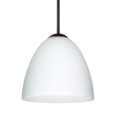 Vila 1 Light Small Cord Pendant with Flat Canopy by Besa - 1JT-VILA
