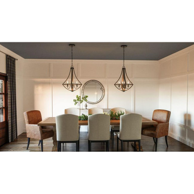 Harper Manor 4 Light Small Chandelier by Bailey Street Home - 71-BEL-2749223
