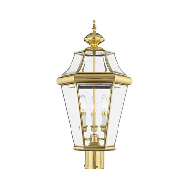 Kiln Heights 3 Light Outdoor Post Top Lantern 13 x 23.25 Inches by BSH - 218-BEL-189780