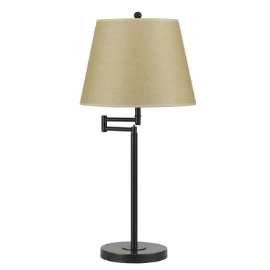 Boka Circle One Light Swing Arm Table Lamp - 1-BEL-791083