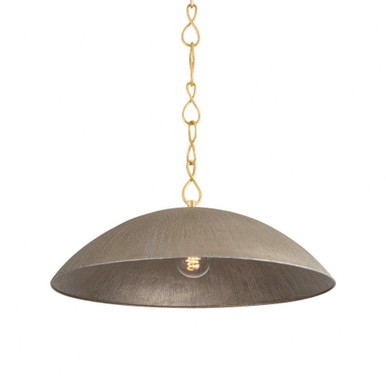 Eve 1 Light Large Pendant by Hudson Valley - BKO1400-VGL/TWL