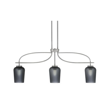 Cavella 3 Light Island Pendant 37 Inch Length by Toltec - 3936-4253