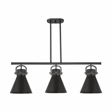 Newton Cone 3 Light Oversized Island Pendant by Innovations - 410-3I-M411-10