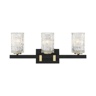Keene 3 Light Bath Vanity 9.5 Inch Tall and 23 Inch Wide by Savoy House - L8-3601-3-143