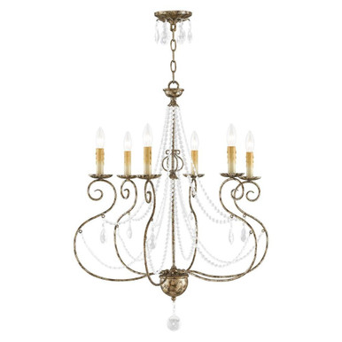 Stevenson Hollow 6 Light Large Chandelier by Bailey Street Home - 218-BEL-1875439