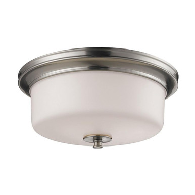 Lysander Row 3 Light 15 Inch Wide Flush Mount by Bailey Street Home - 372-BEL-1040145