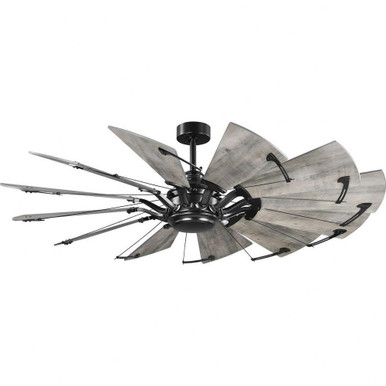 Springer 12 Blade Ceiling Fan 60 Inches Wide by Progress - P250000-31M
