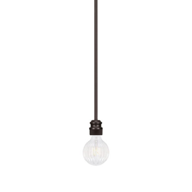 Edge 14W 1 LED Mini Pendant by Toltec - 1151-ES-LED45C