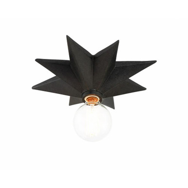 Astro 1 Light Flush Mount by Crystorama - 9230-BK