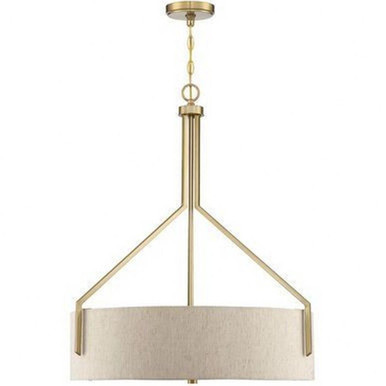 Elara 4 Light Down Pendant 31 Inch and 26 Inch Wide by Designers Fountain - 93932-BG