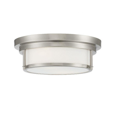 2 Light 13 Inch Wide Flush Mount by Meridian M60062 - M60062