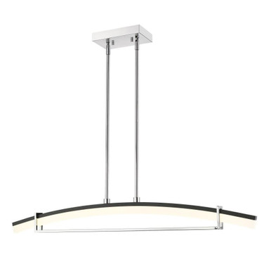 Wright Firs 1 Light Linear LED Chandelier by Bailey Street Home - 372-BEL-4314904