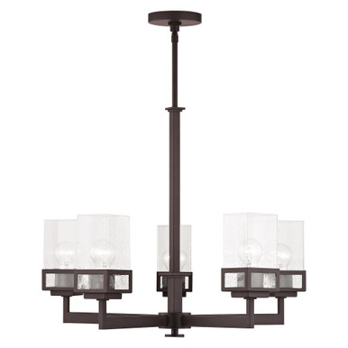 Harding 5 Light Medium Chandelier by Livex - 40195