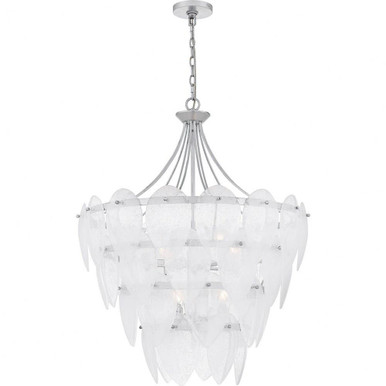 Lilestone 7 Light Pendant 35 Inch Tall and 28 Inch Wide by Quoizel - QP6766