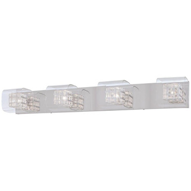 Jewel Box 4 Light Vanity Light by George Kovacs - P5804-077