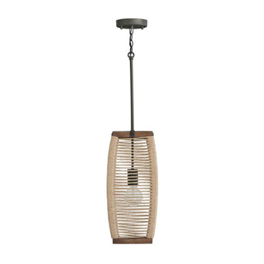 Jacob 1 Light Small Pendant by Capital - 340311YG