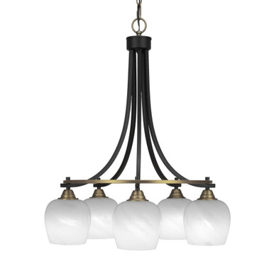 Paramount 5 Light Medium Chandelier by Toltec 3415-2325285 - 3415-2325285