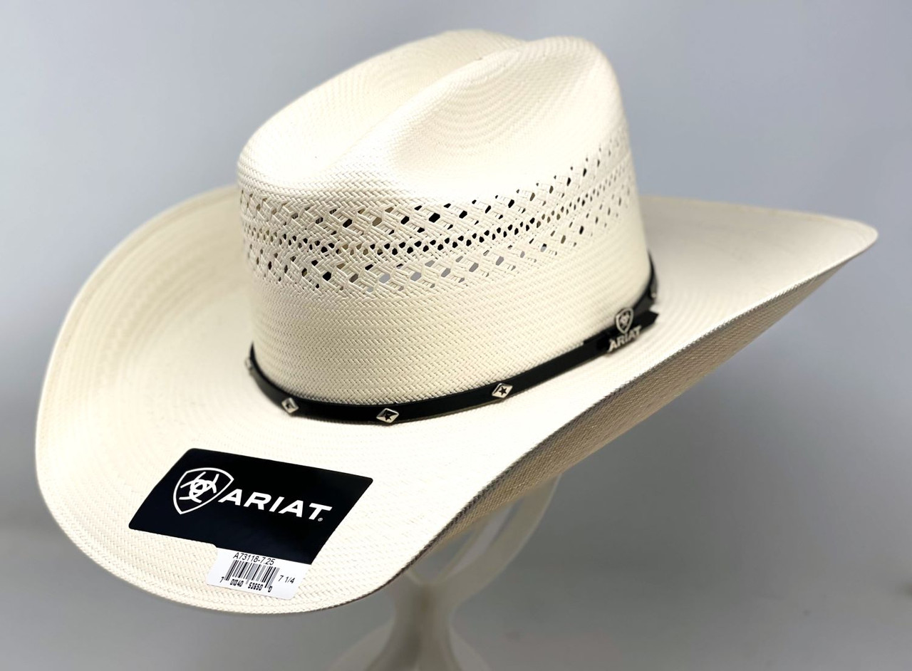 Ariat A73118 20X Shantung Straw Cowboy 