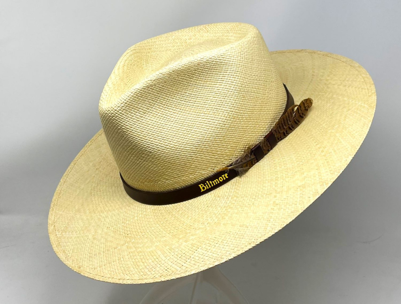 Biltmore Klee Panama Flat Brim Fedora 