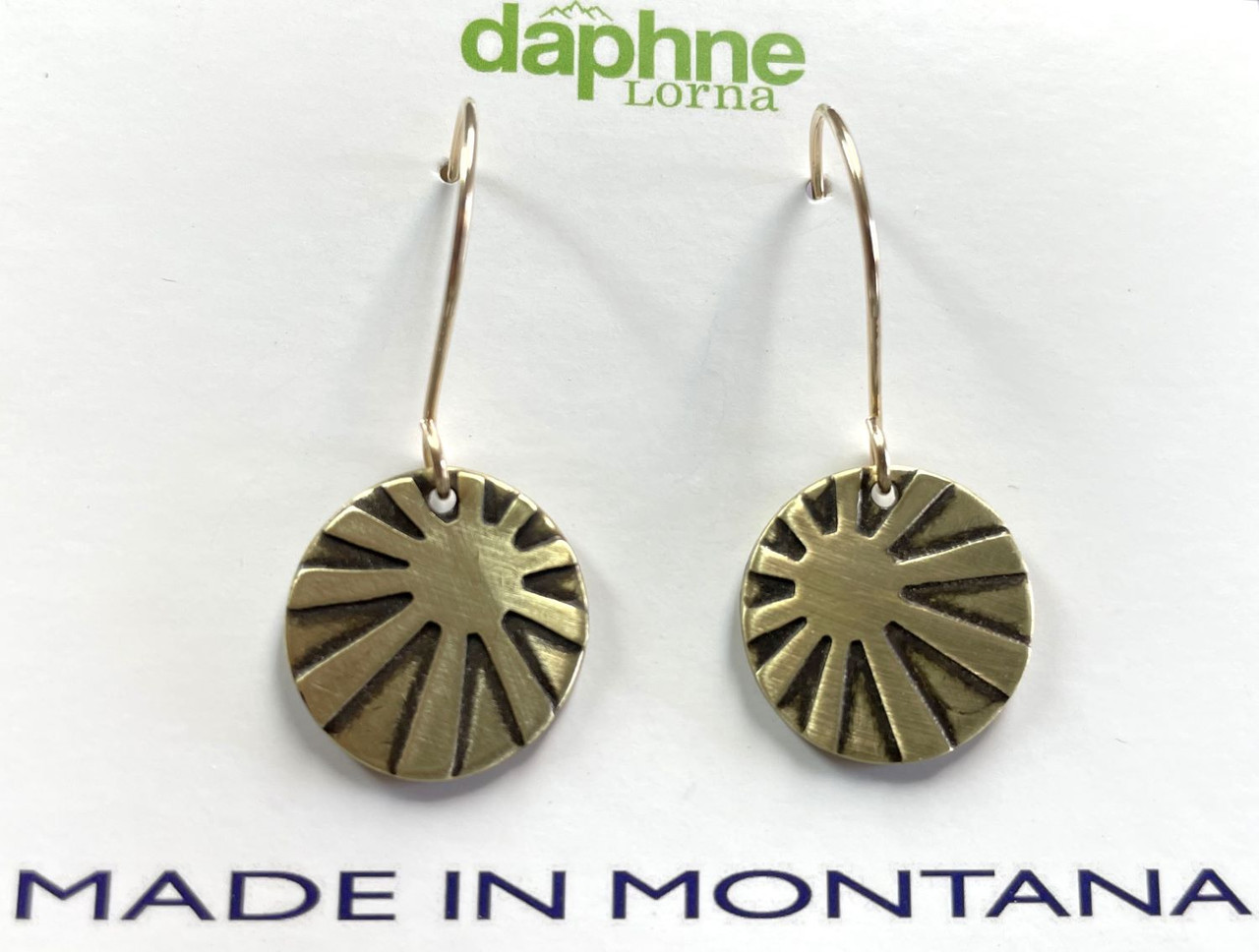 Daphne Lorna Sun Rays Earrings - One 2 mini Ranch