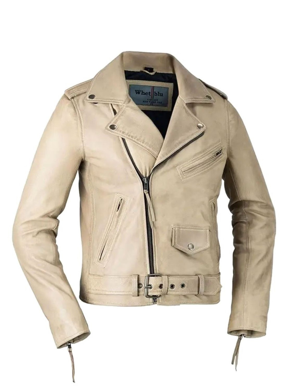 Rockstar - Women's Leather Jacket XL / Oilsand