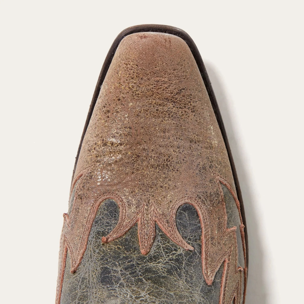 Stetson Sundance Kid Washed Crater Black Cowboy Boot One 2 mini Ranch