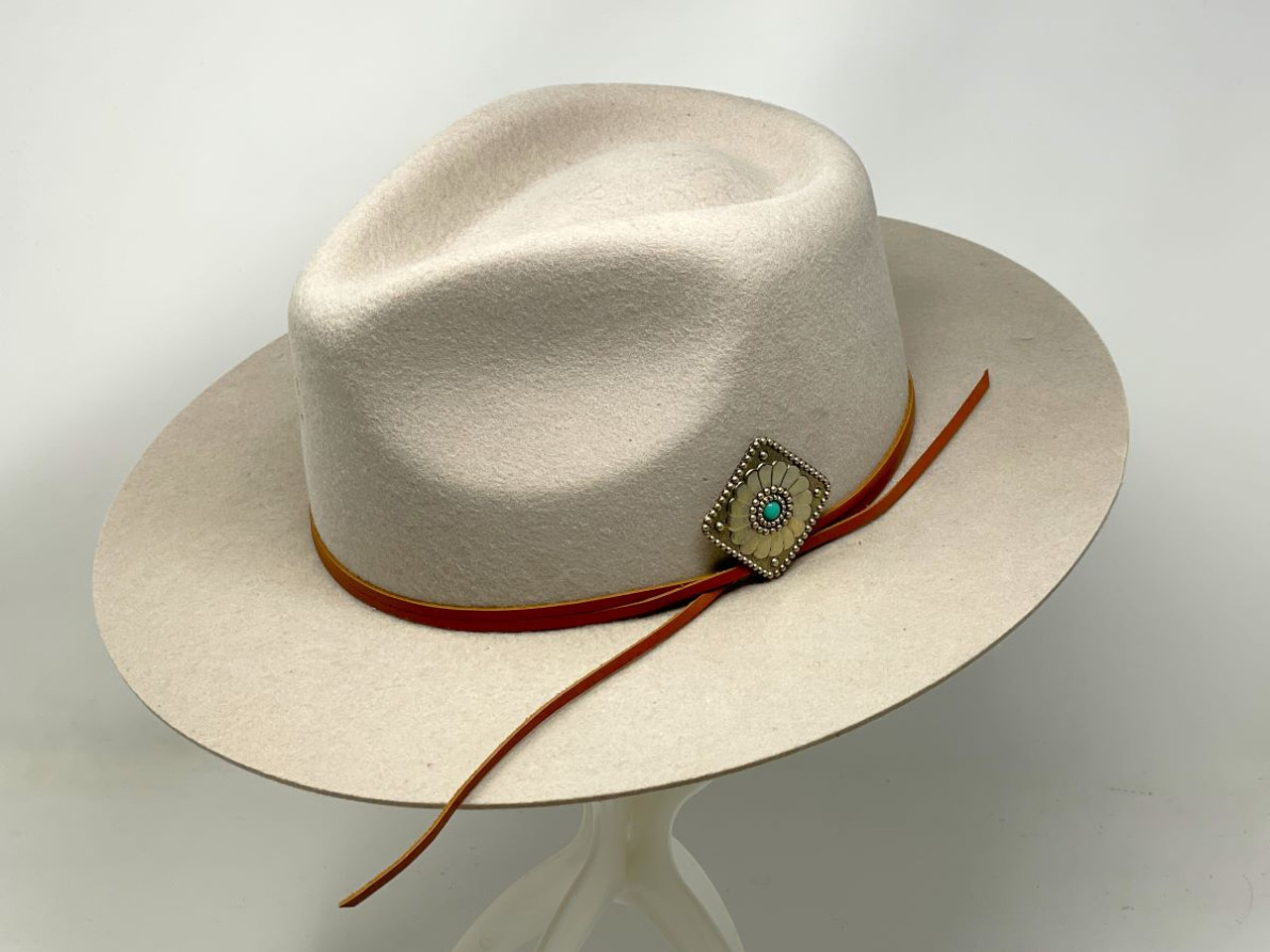 Charlie 1 Horse Lone Butte Flat Brim Western Fedora One 2 mini Ranch