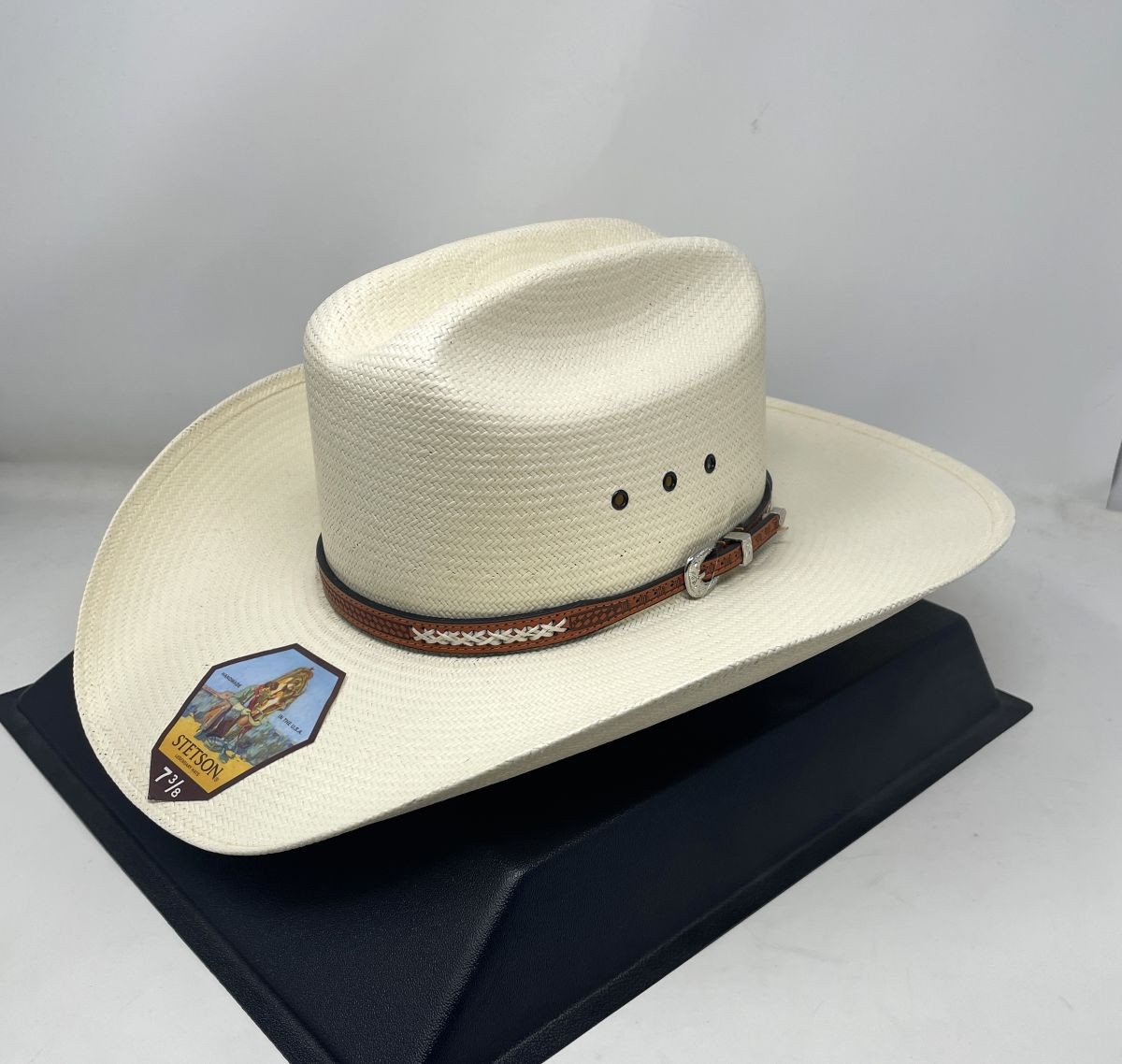 Stetson Wakefield 10X Shantung Straw Hat - One 2 mini Ranch