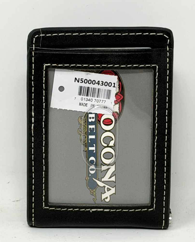Nocona Southwestern Buck Laced Bifold Money Clip - One 2 mini Ranch