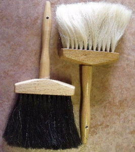 Horse Hair Hat Crown Brush - One 2 mini 