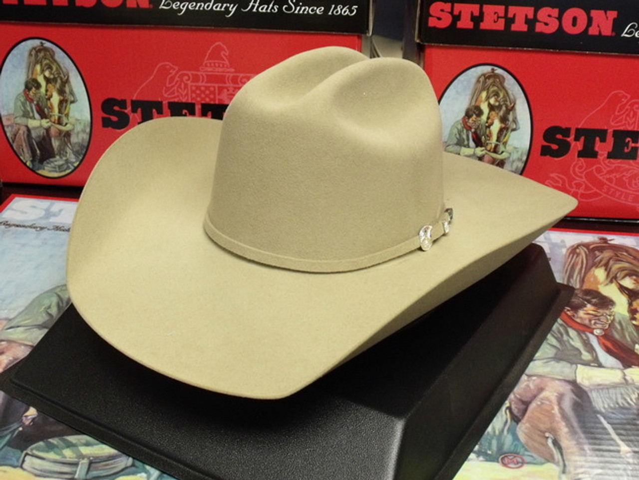 Stetson Corral 4X Buffalo Felt Cowboy Hat 2 Ranch