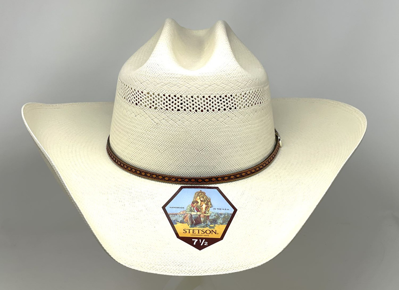 Stetson Griffin 100X Straw Cowboy Western Hat One 2 mini Ranch