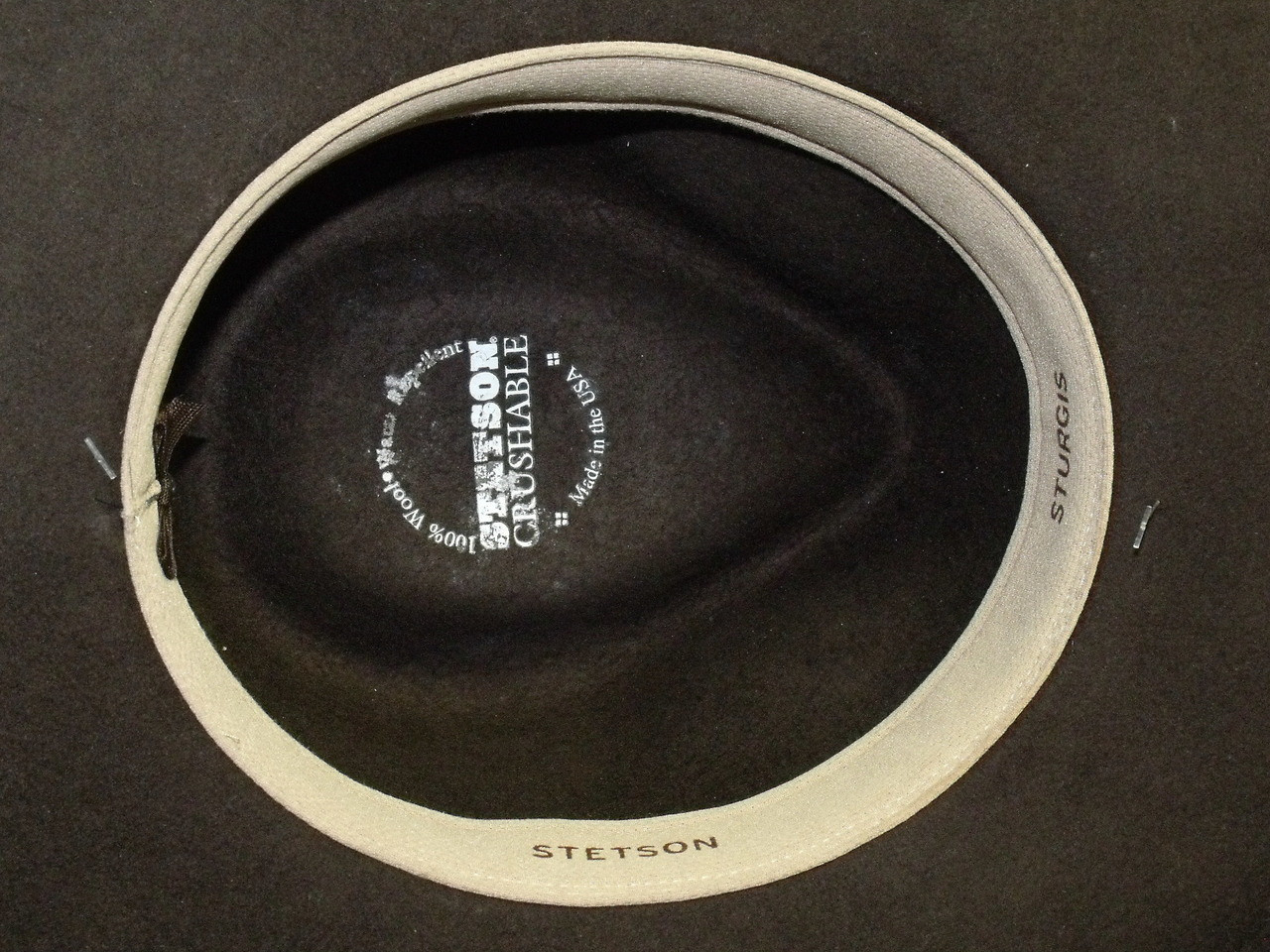 Stetson Sturgis Crushable Wool Western 