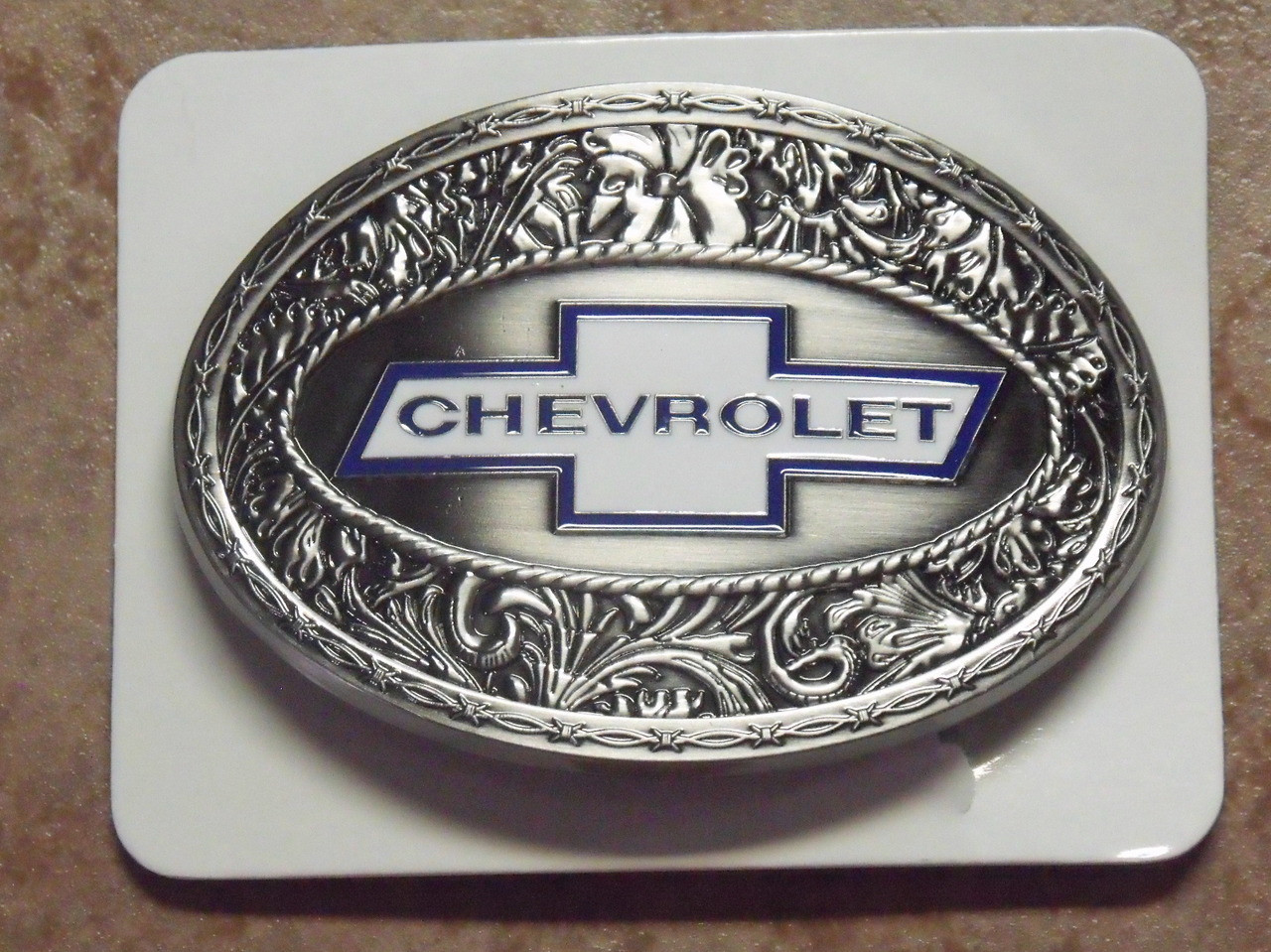 chevy belt buckle