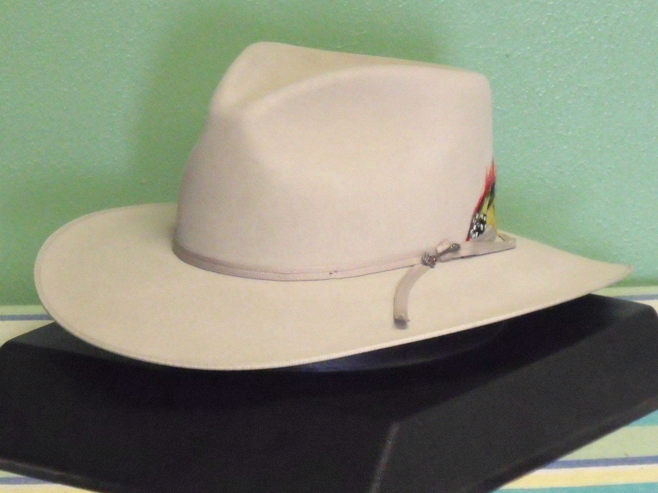 Stetson Dune 5X Fur Pinch Front Cowboy 