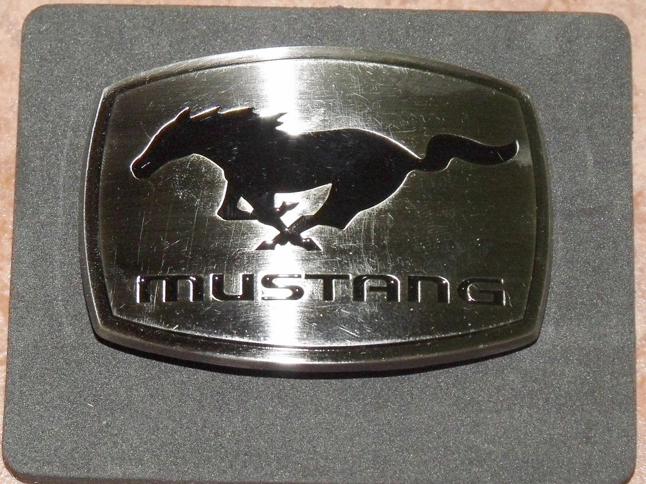 ford mustang belt buckle