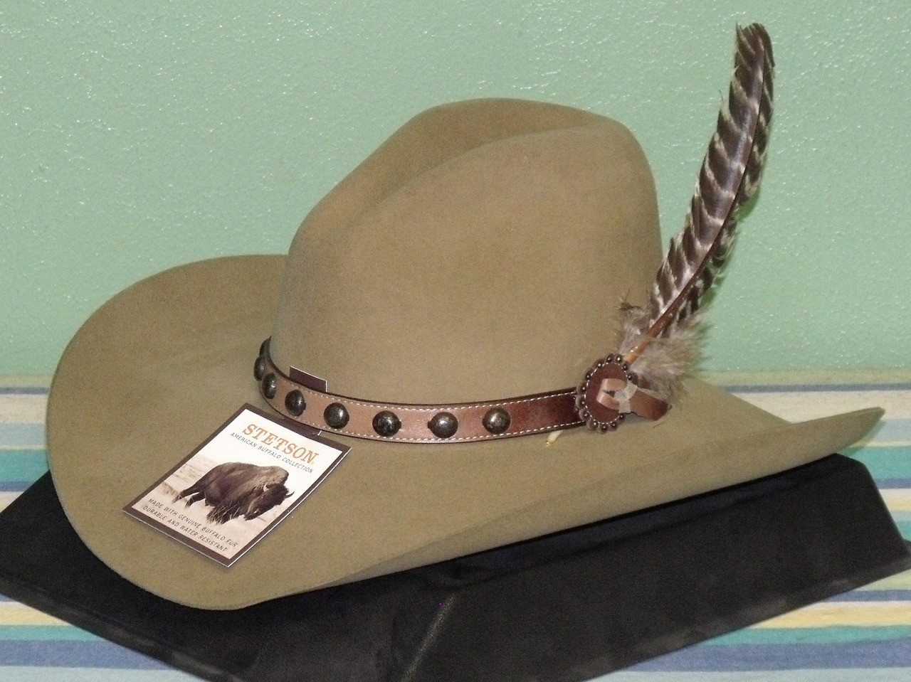 Stetson Broken Bow Buffalo Cowboy Hat - One mini Ranch