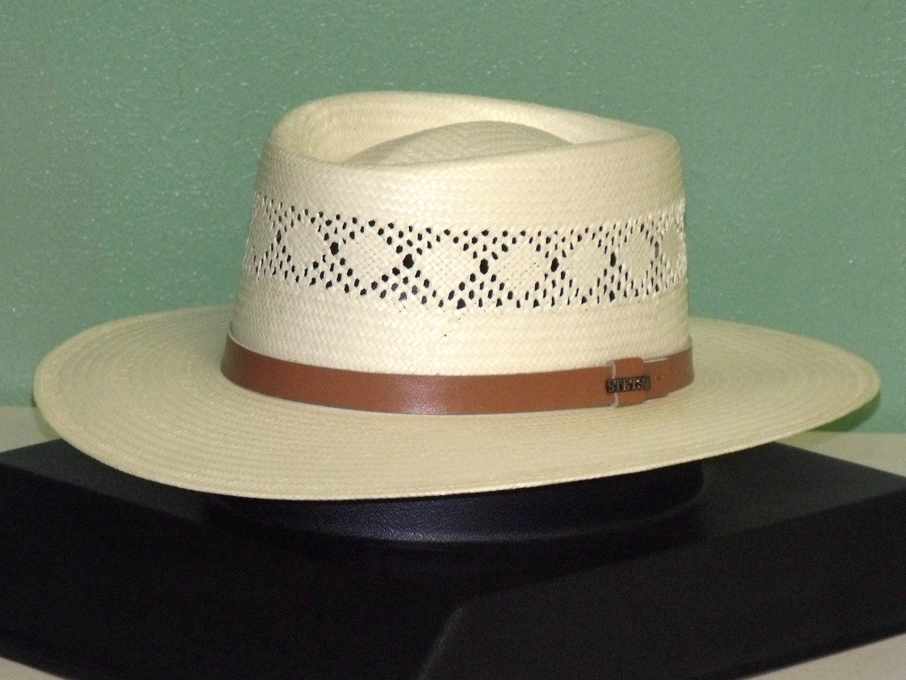 Straw Gambler Hat - Interlocking GS – Southern Exchange Company