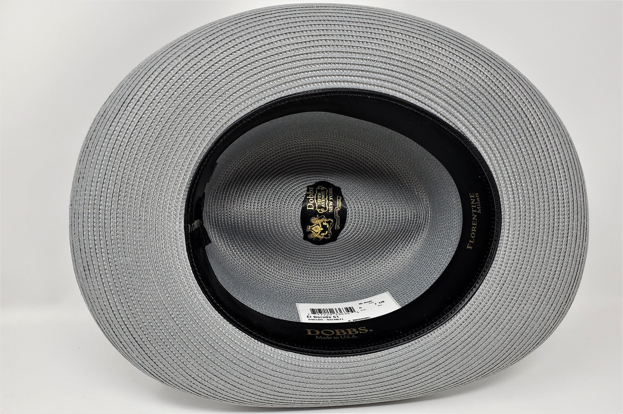Dobbs El Dorado Homburg Straw Hat - One 
