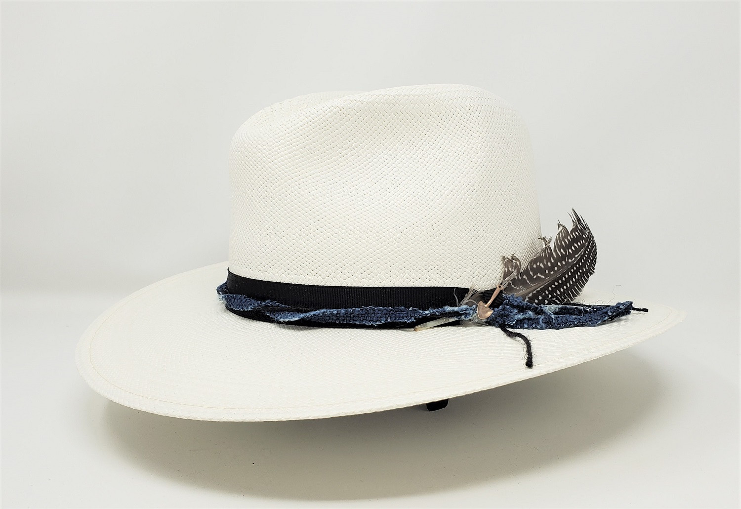 Stetson Retro - Panama Straw Fedora Hat main image 1
