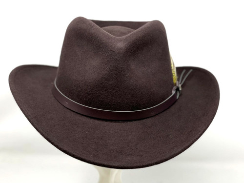 Scala Dakota Crushable Outback Wool Hat 